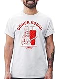 Shirtracer Döner Kebab Herren T-Shirt und Männer Tshirt